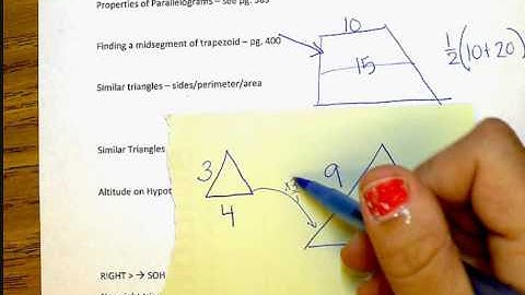 FE Review - Midsegment of Trapezoid / Similar Triangles