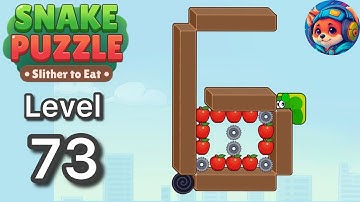 Snake Puzzle: Slither to Eat – Level 73 Walkthrough Solution 