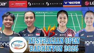 Download Lagu (WD~FINALS) Kusuma/Puspitasari (INA) VS Rose/Setianingrum (INA) | Australian Badminton Open 2025 MP3