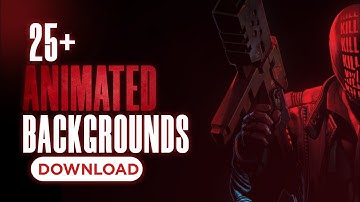 Animated Backgrounds For YouTubers 💛 #algrow