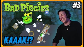 МАЗЕЛЛОВ Пытается Пройти Легендарную Игру Про Свинок | Bad Piggies | №3