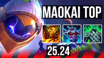 MAOKAI vs RIVEN (TOP) | 31K damage | KR Master | 25.24