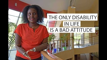 The only disability in life is a negative attitude - Stacey Sang