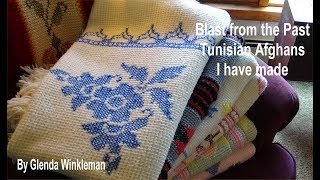 Blast from the Past  A look at some Tunisian Afghans I made in the Past