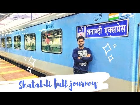 Shatabdi Express AC Chair Car Journey - YouTube