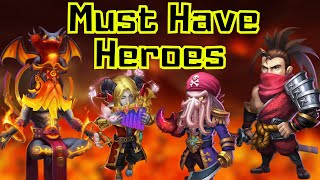 Must have HEROES 2022 | Castle Clash