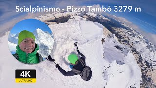 Ascensione al Pizzo Tambò 3279m | Avventura Primaverile dal Passo dello Spluga