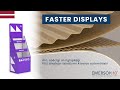 Faster displays by emerson ten latvian