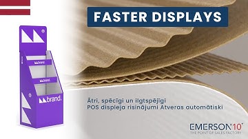 Faster Displays by Emerson Ten (Latvian)