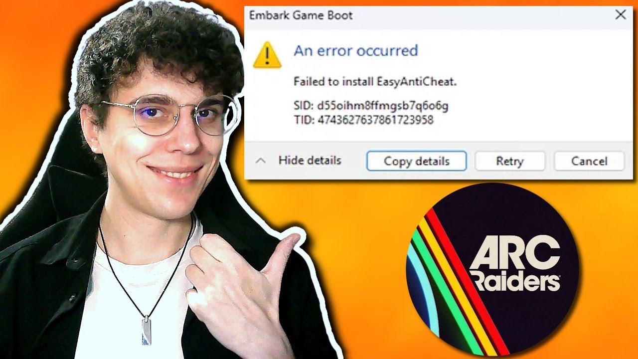 How To Fix ARC Raiders Failed To Start/Install Easy Anti-Cheat - YouTube