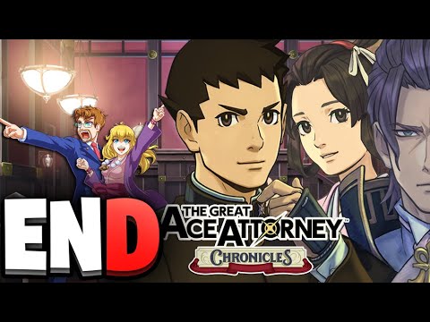 The Great Ace Attorney Chronicles HD Part 47 Final Trial & ENDING! Case #10 (PS4)