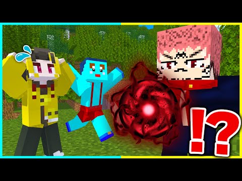 1週間、呪術廻戦の『両面宿儺』に命を狙われるドッキリwww【まいくら / マインクラフト】