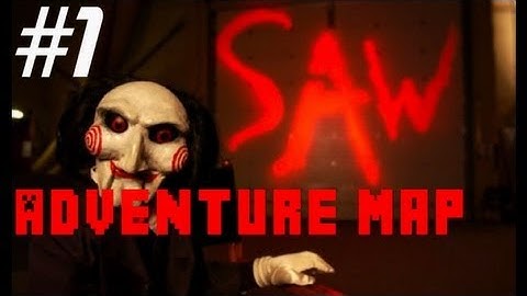 Minecraft Xbox 360 Adventure Map - SAW - Part 1 - Huge Maze and Lag