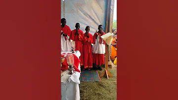 Kwaya Singing Utuhurumiye Holy Mass Catholic Church Tanzania 