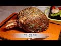 烤牛肋排 (慢煮版) - Prime Rib Roast (Sous Vide)