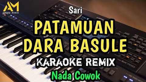 PATAMUAN DARA BASULE KARAOKE REMIX NADA PRIA / COWOK