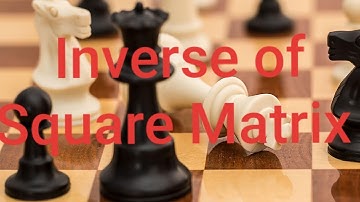 Inverse of a 2×2 Matrix || Lecture:2 || Matrices &Determinants: Determinants ||