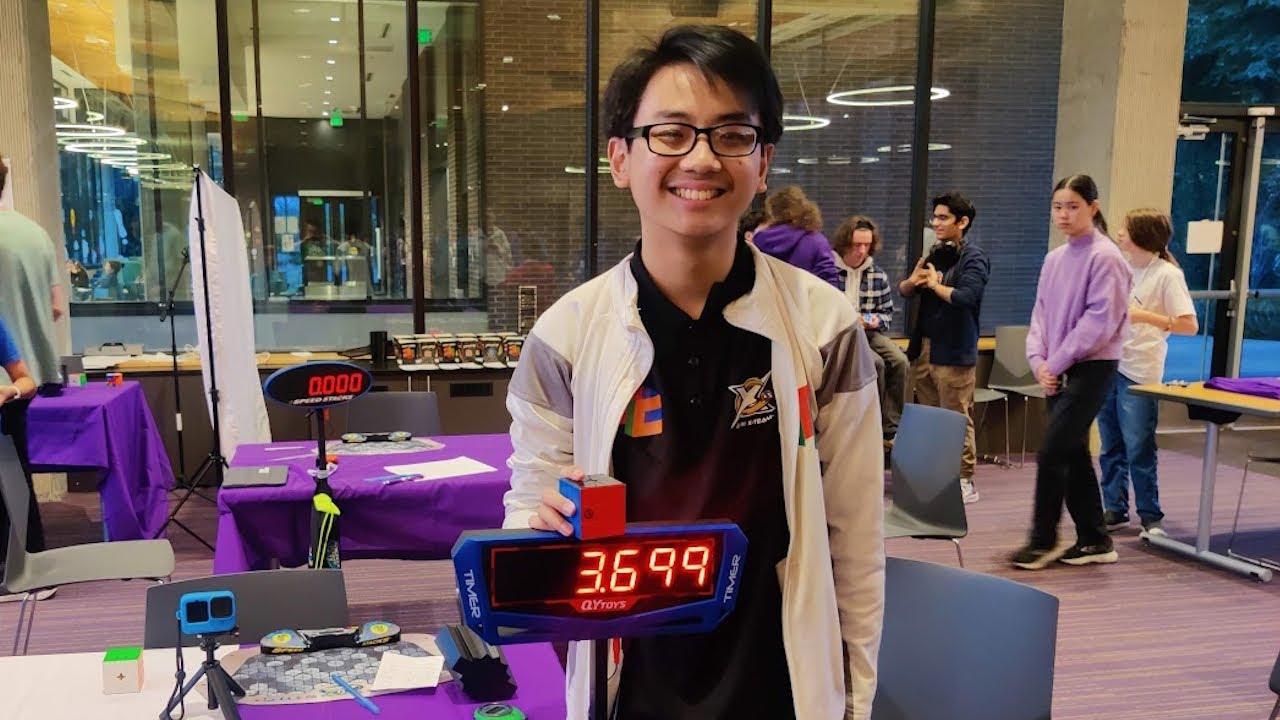 My Second World Record: 4.28 Square-1 Single – Max Siauw