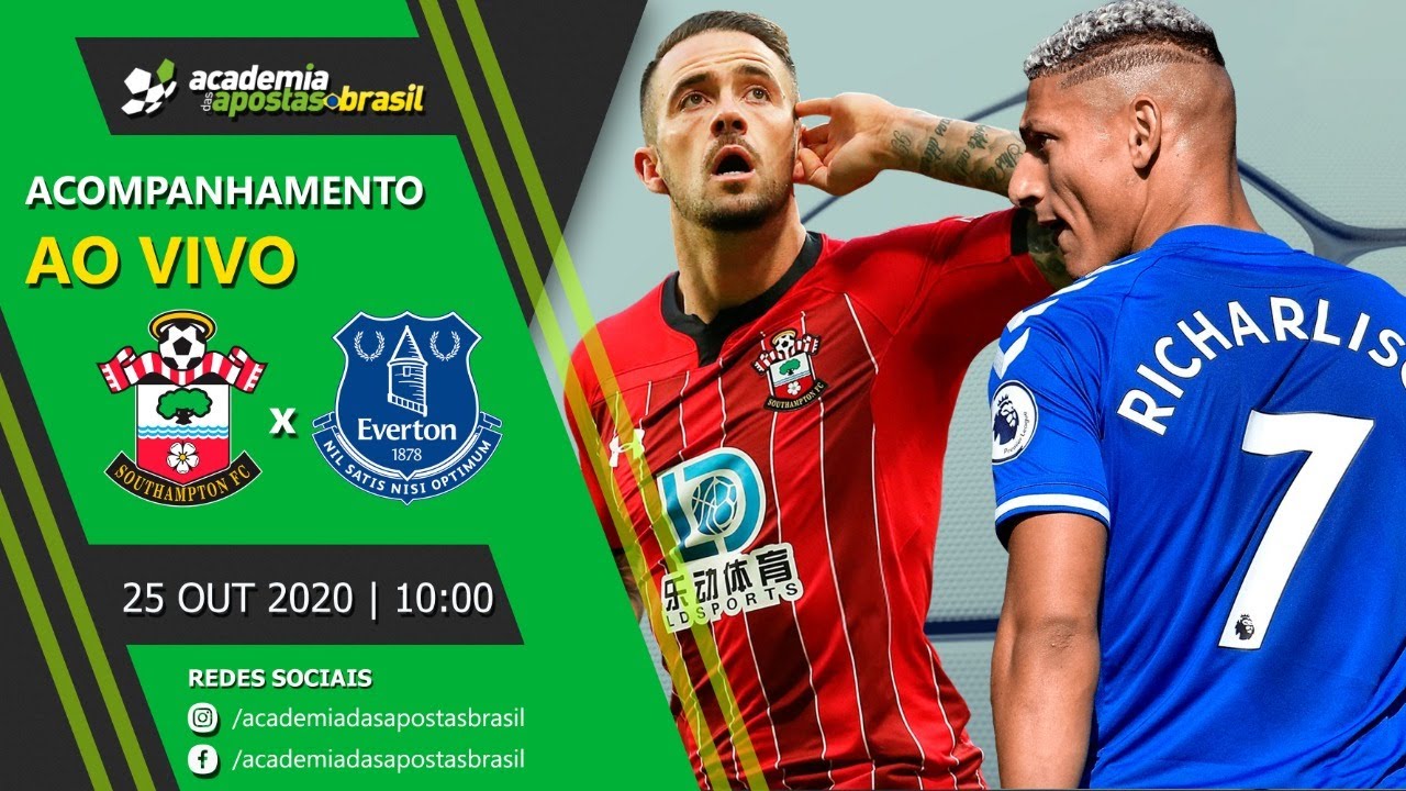 Southampton x Everton ao vivo  Premier League  Acompanhamento  YouTube