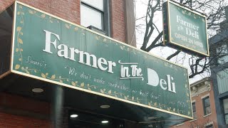 A Brooklyn Staple: Farmer in the Deli. Chopped Tuna and Honey Turkey Hero!