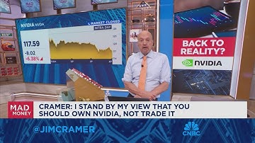 I stand by my view to own Nvidia, not trade it, says Jim Cramer