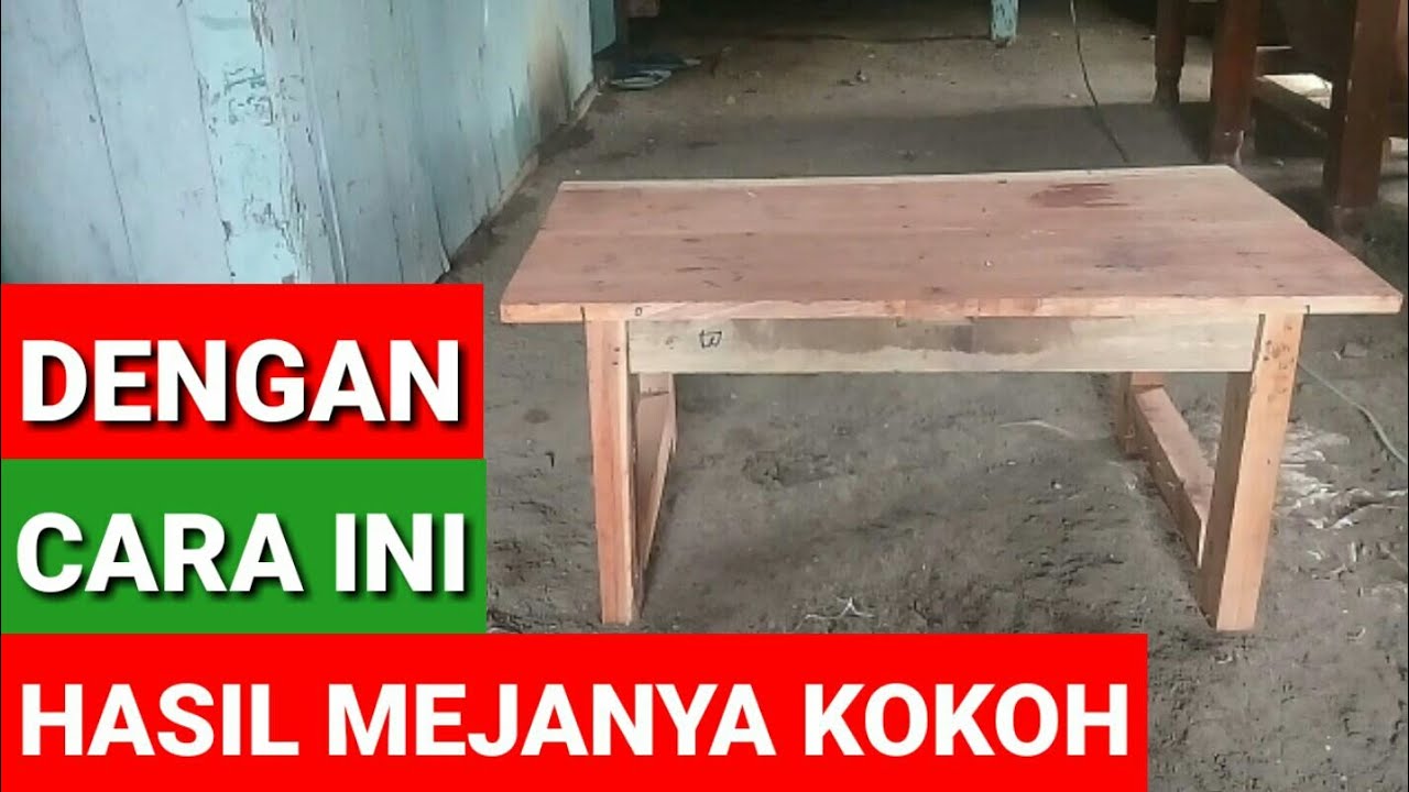  membuat  meja  kayu  sederhana YouTube