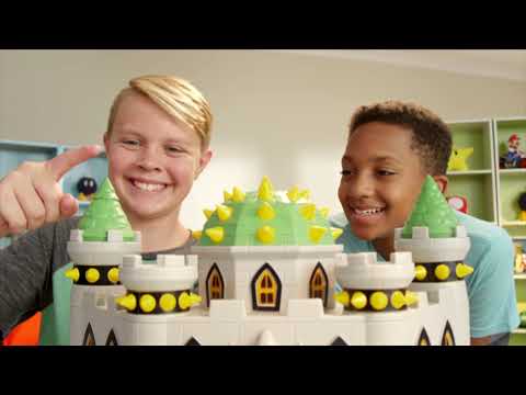 Nintendo Super Mario Bowser Castle Playset Svenska