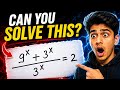 🔥 Find the value of X ✓ the simple math problem । Algebra equation #maths #mathstricks #algebra