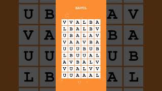 Kelime nerede bulunur? Bu kelime arama oyununu çözebilir misin? #BAVUL #58 screenshot 5