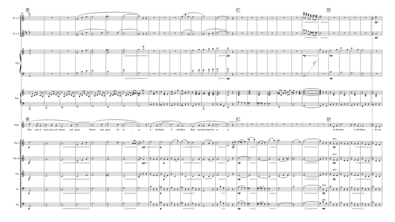 Edelweiss for Voice and Chamber