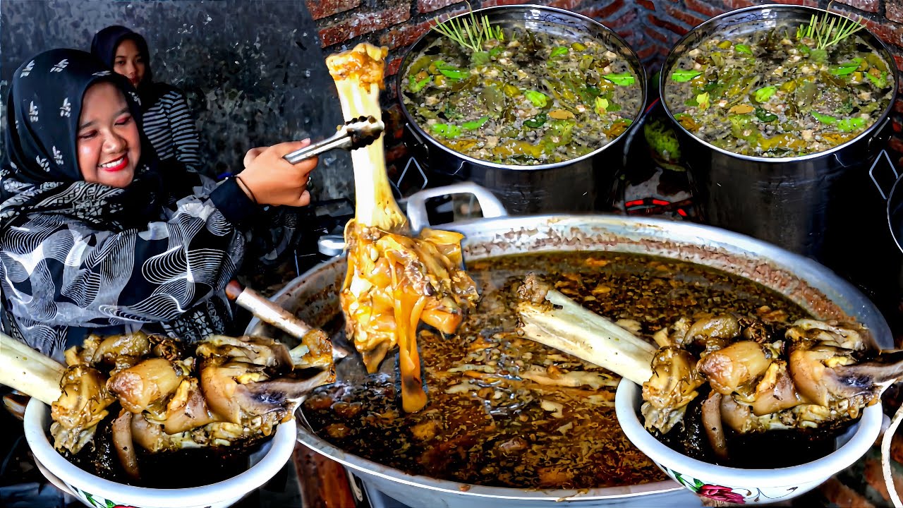 KAKI SAPI SE GEDE INI BISA BUAT 5 ORANG?! BARU MATENG LANGSUNG LUDES!! 