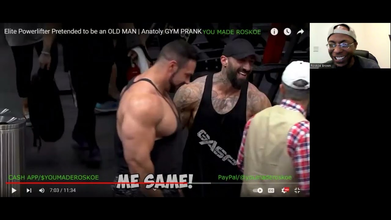 My 1st Time Watching Anatoly Elite Powerlifter Pretended To Be An