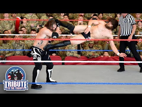Styles & Rollins vs. Bryan & Ambrose: WWE Tribute to the Troops, Dec. 20, 2018