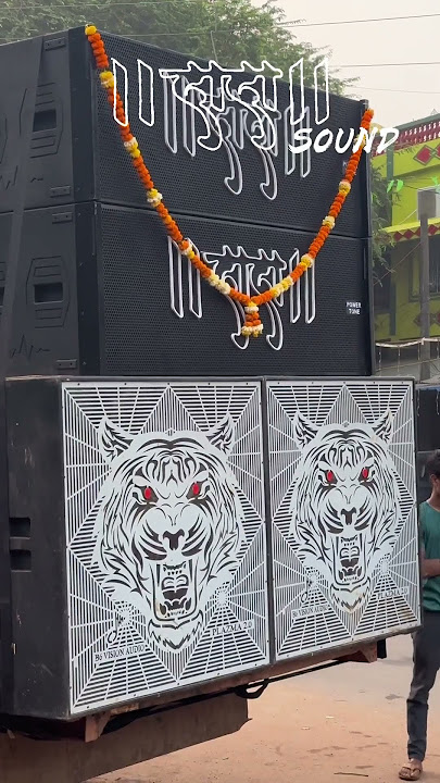 DADA SOUND BRAMHAPURI new setup #sound #djs #djlife #soundsystem #plazma #2023