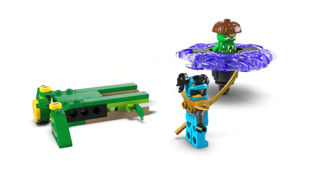 しよ子　セット LEGO Ninjago - Nya vs. Girador de Monstro Mutante - 49 Peças - 71849
