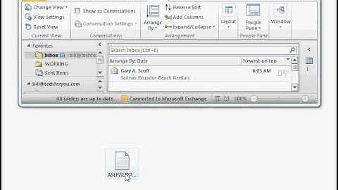 Quickly Create Messages with Attachments in Outlook 2010