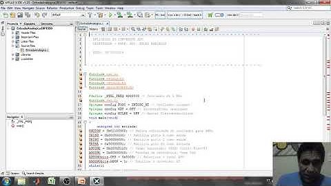 Configuração entrada analógica pic18f4550 e MPLABX em C no compilador   XC8 - parte 1