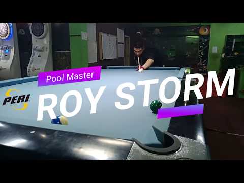 Roy Storm extreme shot with PERI Cue PC series