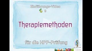 Therapiemethoden Heilpraktiker für Psychotherapie