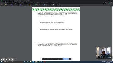 Graphing Projectile Motion Problems with Desmos