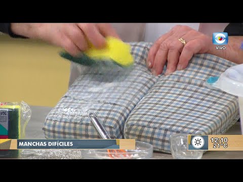 Limpieza de manchas difíciles