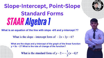 Rate of Change + Linear Equations: Slope-Intercept, Point-Slope, & Standard Form! STAAR Algebra 1