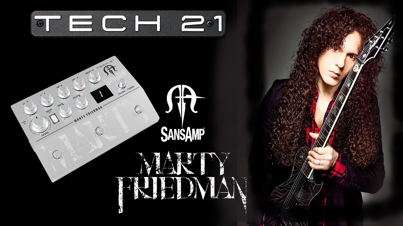 Marty Friedman Signature SansAmp: A simple, all-in-one, ready-to