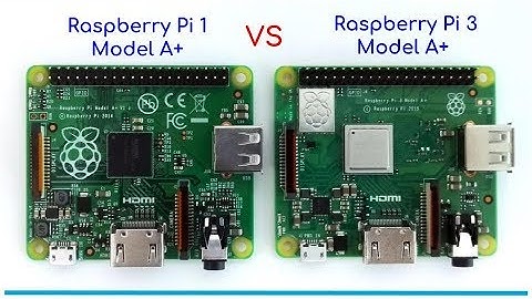 Raspberry Pi 1A+ vs 3A+: 3A+ is suitable for IoT