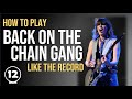 De retour sur le chain gang  the pretenders  leon de guitare