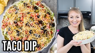 How to Make Taco Dip