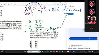 Past Paper 1 – CXC CSEC Mathematics January 2024 Question 20