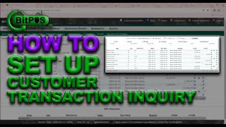 Customer Transaction Inquiry