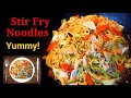 STIR FRY NOODLES EASY AND FAST TO COOK