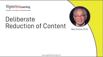 Instant Microlearning Idea: Deliberate Reduction of Content